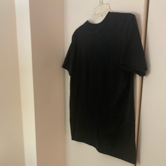 Nasty Gal Black Crewneck Short Sleeve T-Shirt - Picture 5 of 5